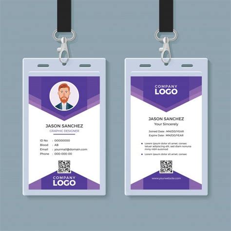 Premium Vector Creative Id Card Template Id Card Template Identity