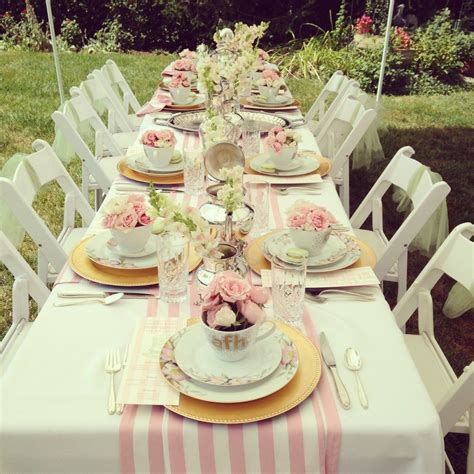 Perfect Wedding Shower Brunch Decorations Ideas 43 Tea Party Table
