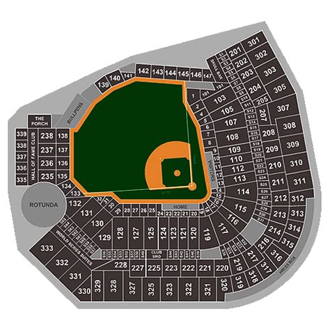 Pnc Park Seating Chart With Row Numbers