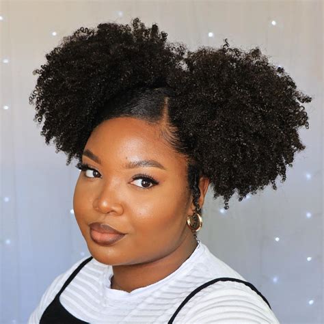20 Hottest Afro Puff Hairstyles Worth Trying In 2024