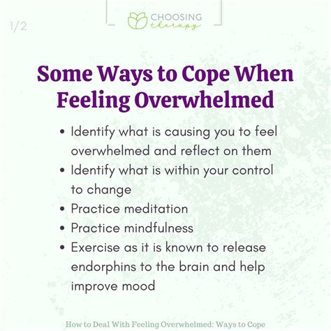 25 Ways To Cope When Youre Feeling Overwhelmed