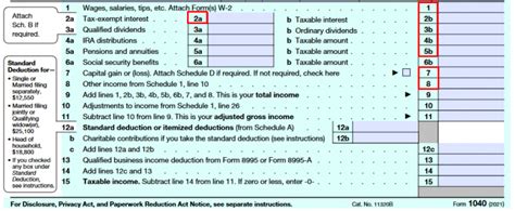 How To Calculate Taxable Social Security Form 1040 Line 6b Marotta