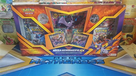 Pokemon Tcg Mega Aerodactyl Ex Premium Collection Box Açılışopening