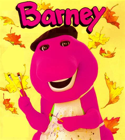 Happy Fall Autumn Love Barney By Bestbarneyfan On Deviantart