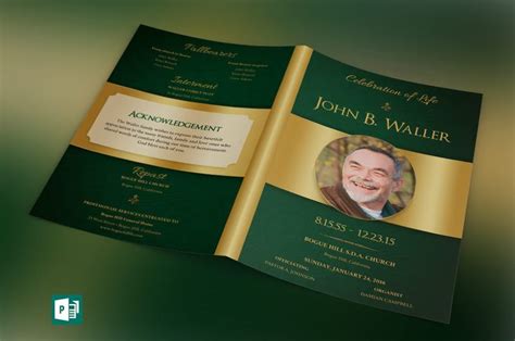 417 Best Images About Best Creative Funeral Program Templates For