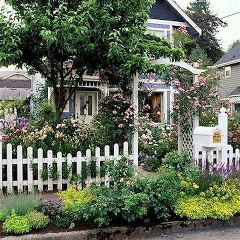 01 Stunning Cottage Garden Ideas For Front Yard