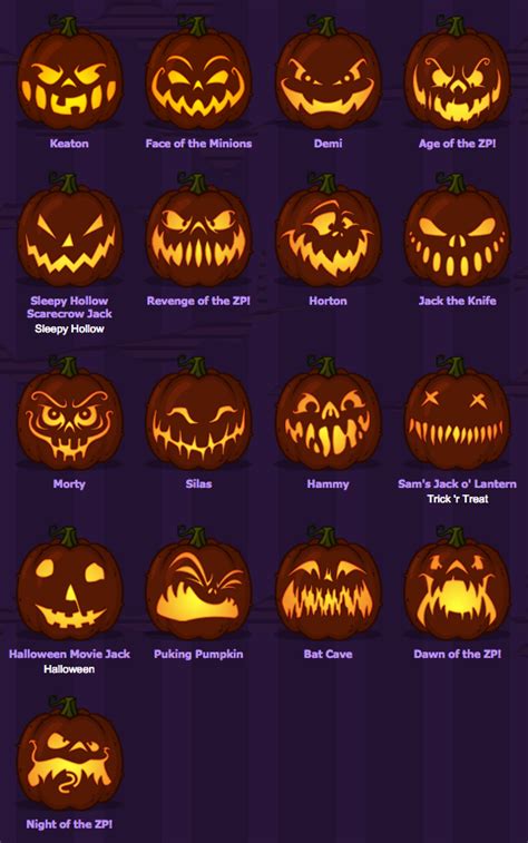 Scary Simple Pumpkin Faces Scary Pumpkin Carving Faces Design Ideas