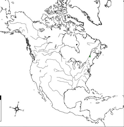 Us And Canada Blank Physical Map Refrence United States And Canada