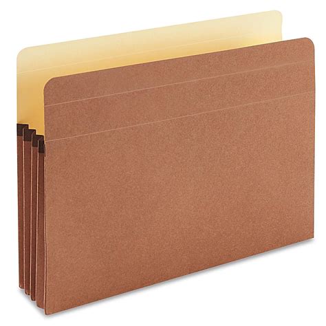 Brown File Pocket Folders S 21939 Uline