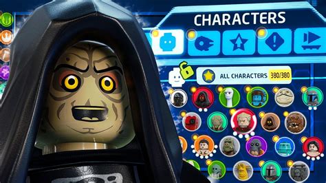All Characters In Lego Star Wars The Skywalker Saga Youtube