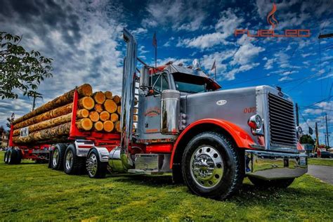Peterbilt Log Truck Trucks Big Trucks Big Rig Trucks
