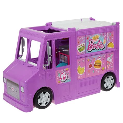 Veículo E Acessórios Barbie Caminhão De Food Truck Mattel Ri Happy