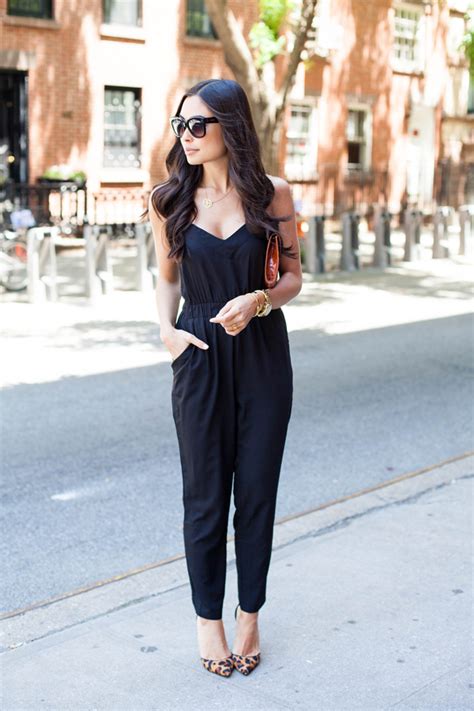 chic ways to style a jumpsuit stylecaster