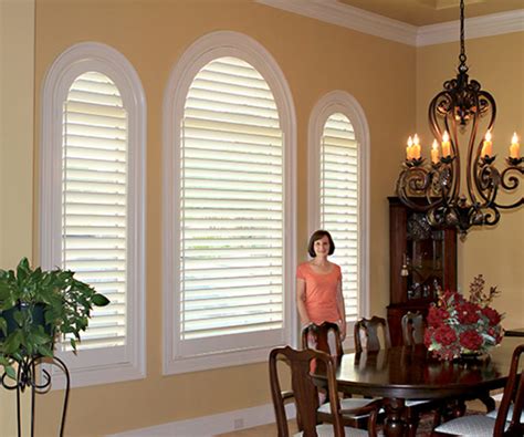 Shutters A Perfect Fit For Large Arched Windows