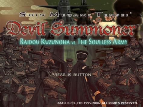 Shin Megami Tensei Devil Summoner Raidou Kuzunoha Vs The Soulless