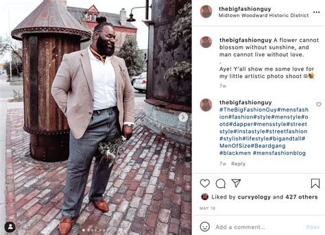 8 Plus Size Male Models And Bloggers To Follow On Instagram The