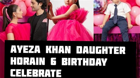 Ayeza Khan Daughter Horain 6 Birthday Celebrate With Danish Taimoor