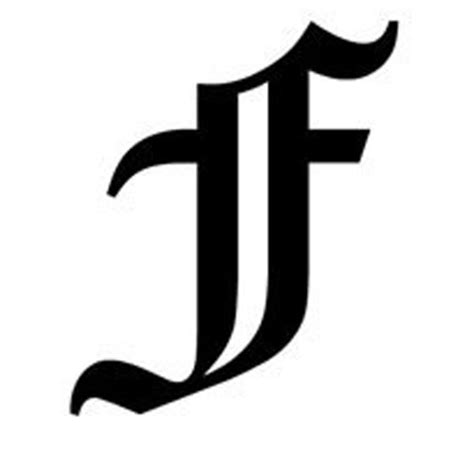 Old English Lettering Letter F Car Tablet Vinyl Decal In 2021 Old