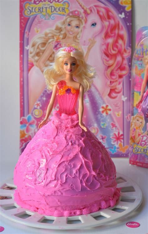How To Make A Barbie Cake Perfect For A Little Girl Who Loves Dolls