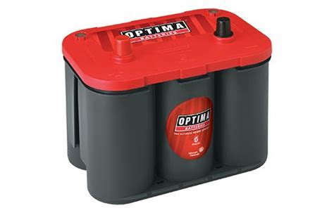 Optima Red Top Battery Rts 42 8002 250 Bci 34 Rts42 Agm
