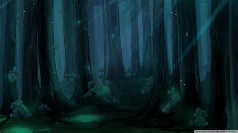 Anime Forest Background Wallpaper Wallpaper Bosque De Noche