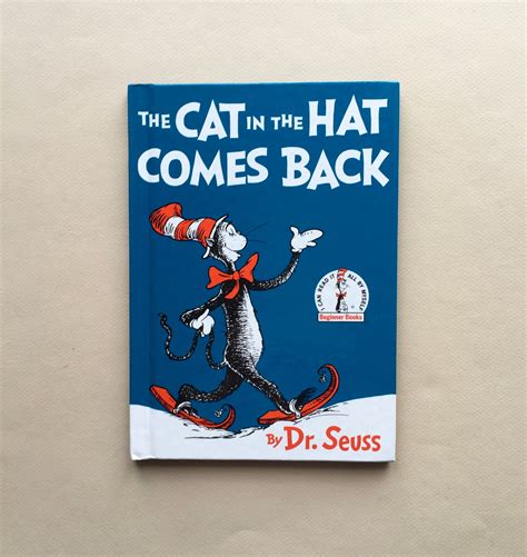 The Cat In The Hat Comes Back By Dr Seuss Vintage 1958 Beginner Books