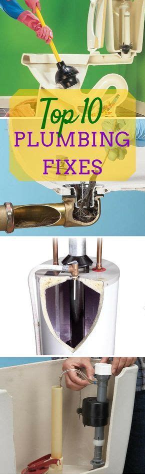 Top 10 Plumbing Fixes You Can Do Yourself Home Repair Diy Home