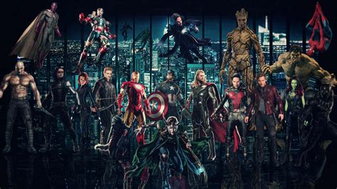 Download 4k Marvels Avengers Background 3840 X 2160