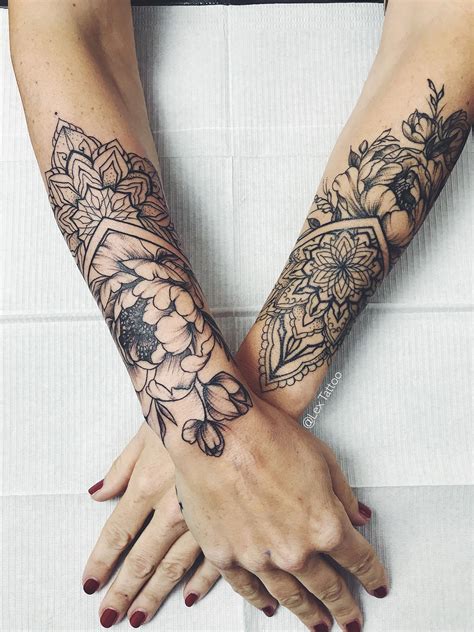 Flower Tattoo For Your Wrist Mandala Arm Tattoos Tattoo Sleeve