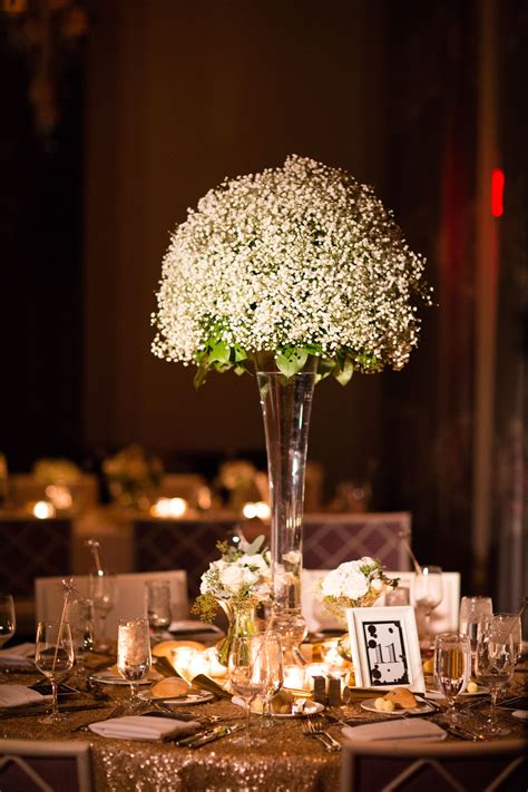 Glamorous New Years Eve Wedding In Philly Wedding Centerpieces