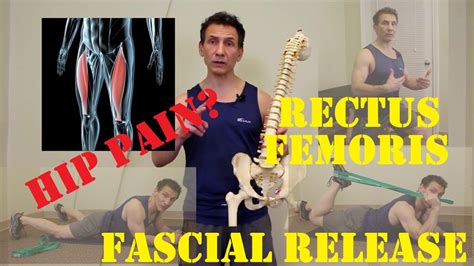 Hip Pain Rectus Femoris Fascial Release And Stretch Youtube