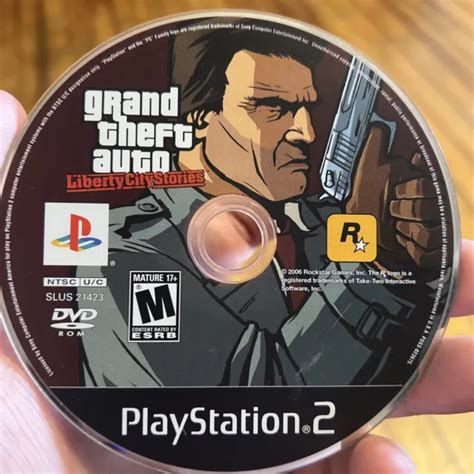 Grand Theft Auto Liberty City Stories Sony Playstation 2 2006 Ps2
