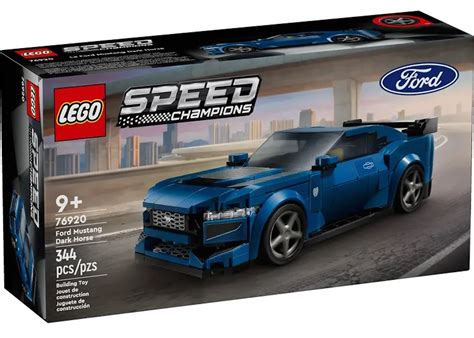 Lego Speed Champions Ford Mustang Dark Horse Sports Car Set 76920 Fr