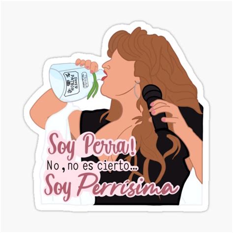 Soy Perra Sticker For Sale By Simplyvanza Redbubble