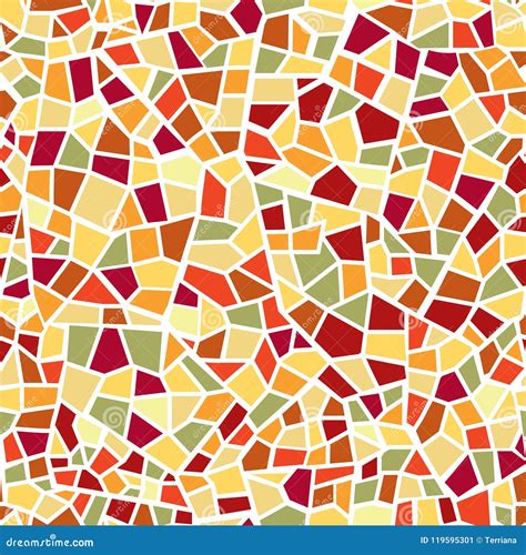 Abstract Mosaic Sheet Seamless Pattern Geometric Tile Background