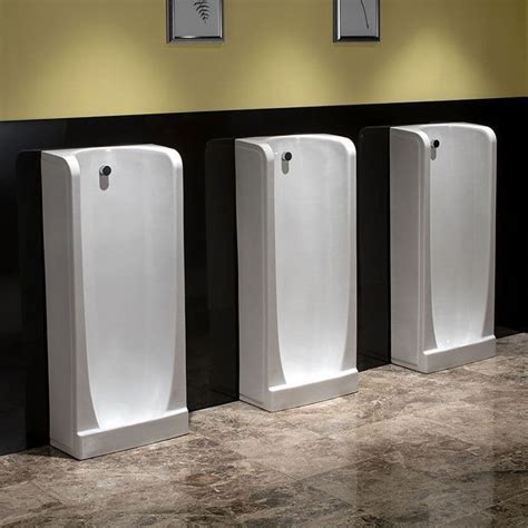 Ceramic Slab Floor Standing Urinal Niagara By Healey And Lord