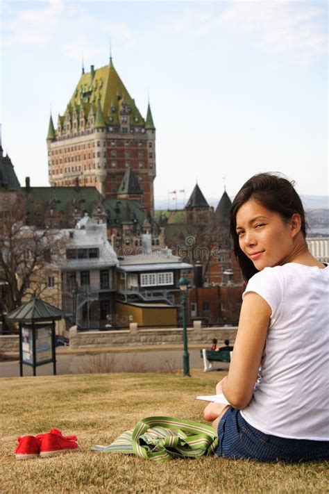 Quebec City People Stock Photo Image Of Asian Park 10538166