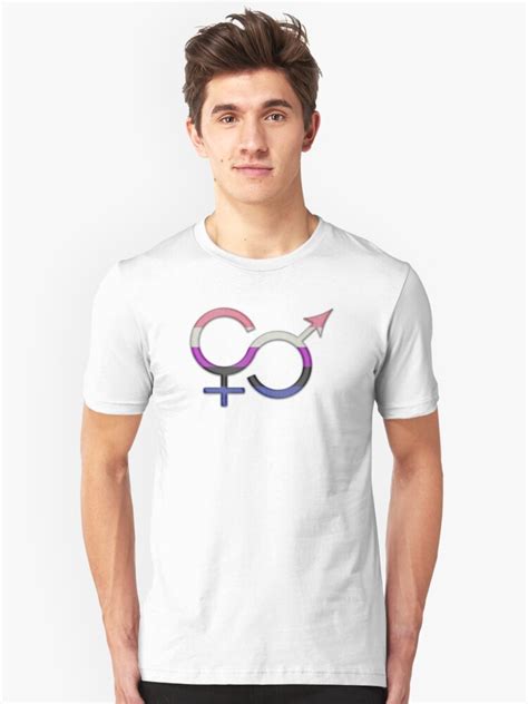Gender Fluid Symbol T Shirt By Liveloudgraphic Redbubble
