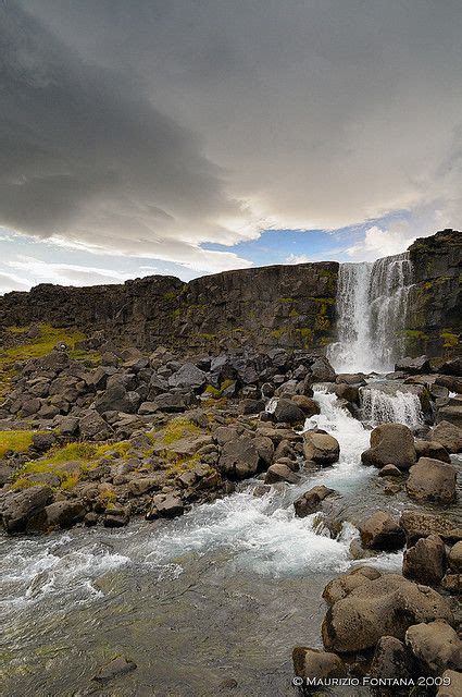 Pingvellir Waterfall Waterfall Iceland Waterfalls Iceland