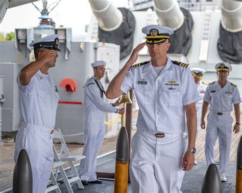 Dvids News Uss Hawaii Holds Change Of Command Ceremony Aboard