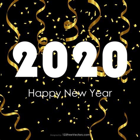 Colourful Happy New Year 2020 Wallpapers Wallpaper Cave