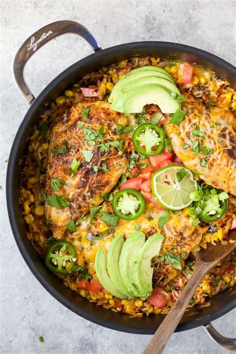 healthy pan southwestern easy chicken dinner rice meals recipes recipe meal quick need cleanup joyfulhealthyeats flavor bursting perfect yummy ingredients