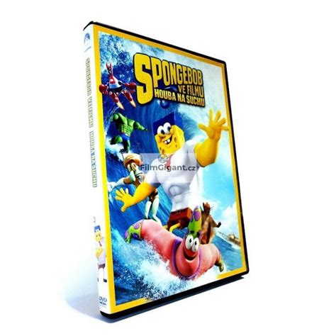 spongebob ve filmu houba na suchu dvd bazar