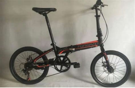 Jual Sepeda Lipat Folding Bike Forward 20 Inch 7 Speed Rem Cakram Sni