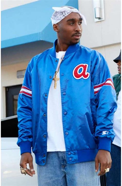 Smart Out A Glossy Blue Appeal In The Form Tupacshakur Outfit