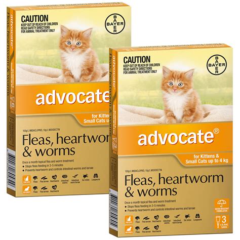 Advocate For Cats And Kittens Small Up To 4kg 9 Pack 12687