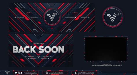 Twitch Designs On Behance Youtube Banner Design Twitch Banner Design