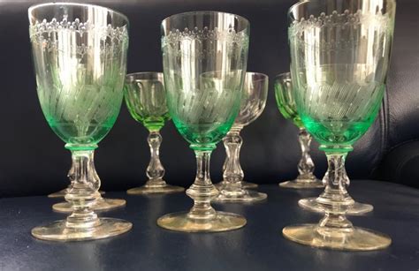 Wine Glasses Uranium 10 Crystal Catawiki