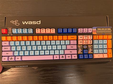 Custom Lcars Keyboard Startrek