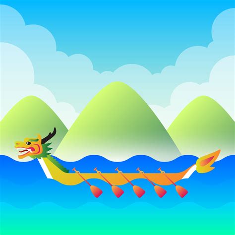 Aren't the details of the illustrations. Dragon Boat Festival Illustration - Download Free Vectors ...